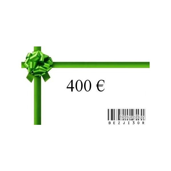 Carte cadeau -400