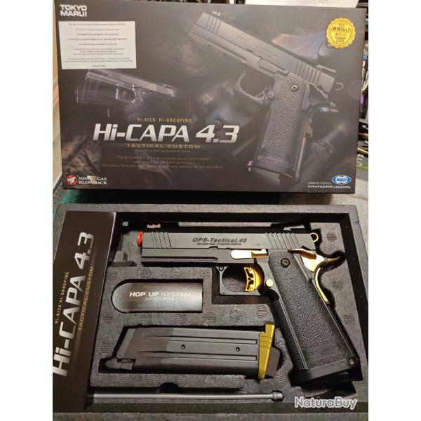 Hi Capa Marui 4.3 Gold custom upgrade