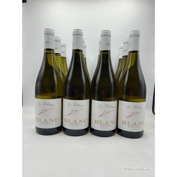 Vente flash ! 12 Bouteilles de vin blanc moelleux - Les Bellanges - NM