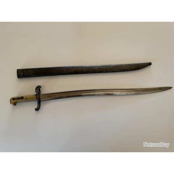 Ba�onnette pour carabine de Chasseur 1853