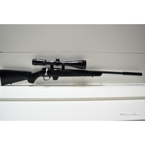 Carabine � verrou TIKKA T1X + Lunette AIR FORCE OPTIQUE 6-24x50AO + silencieux carbone - Cal. 22 LR