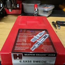 Outils hornady 6.5x55 Swede Match Grade