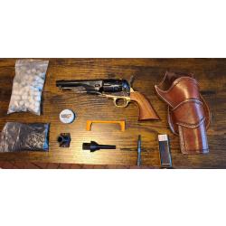 PIETTA 1862 Colt Police Sheriff CAL 44 + kit complet + holster