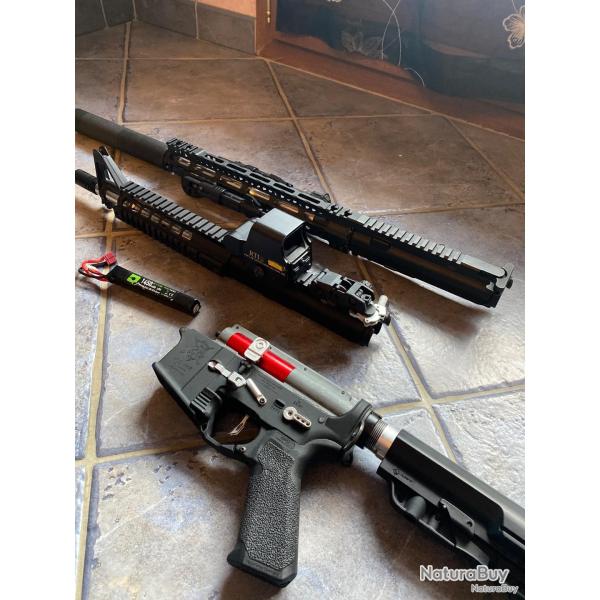 VFC Titan Gate double configuration et full upgrade, airsoft custom, avec pi�ces haut de gamme
