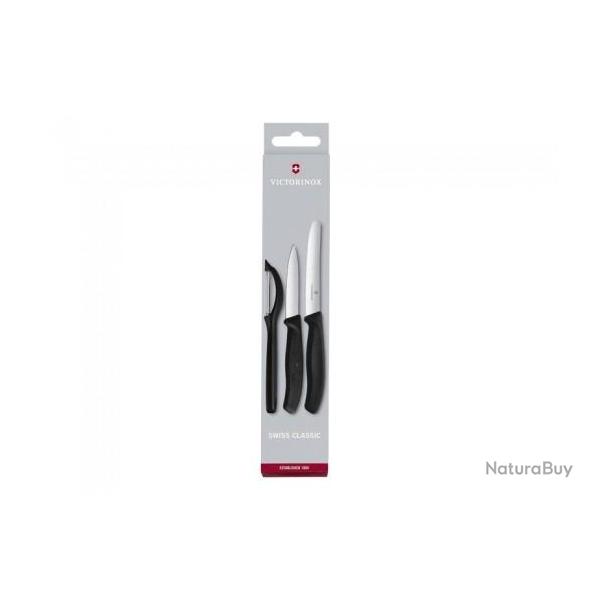 Set Victorinox SwissClassic Noir 3 pi�ces