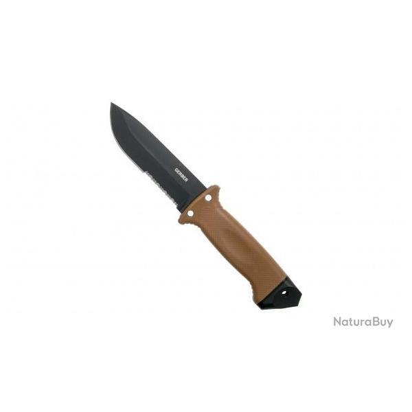 Poignard Gerber LMF II Infantry avec �tui pour la cuisse - Coyote