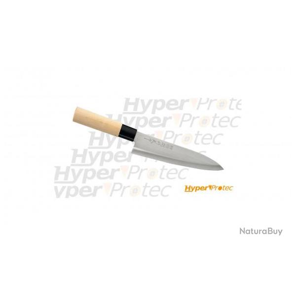 Couteau de chef japonais Gyuto avec lame de 18cm