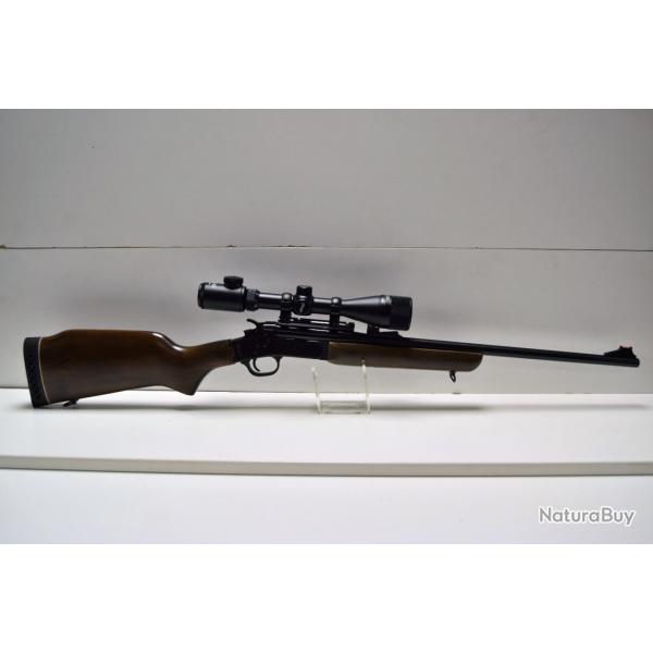 Carabine monocoup kipplauf ROSSI POMBA + Lunette WALTHER 3-9x40 - Cal. 222 Rem