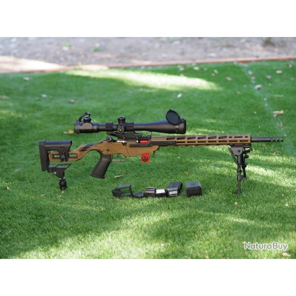Ruger Precision Rimfire 22 LR, couleur Tan sur�quip�e excellent �tat