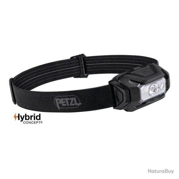 Lampe frontale Hybrid Aria 1 RGB Noir - �clairage blanc, rouge, vert et bleu - 350 lumens