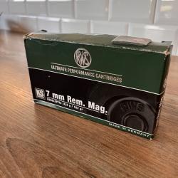 25 Balles 7 Rem Mag KS 162gr 10.5g