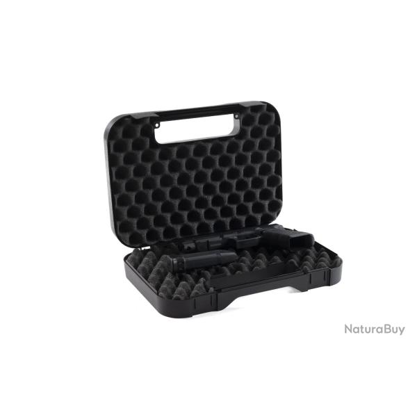 MALLETTE ABS INTERIEUR MOUSSE POUR PISTOLET 35X25CM