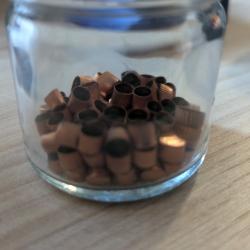 Vend 100 amorces poudre noire