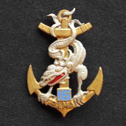 INSIGNE DU 16EME REGIMENT D'INFANTERIE DE MARINE