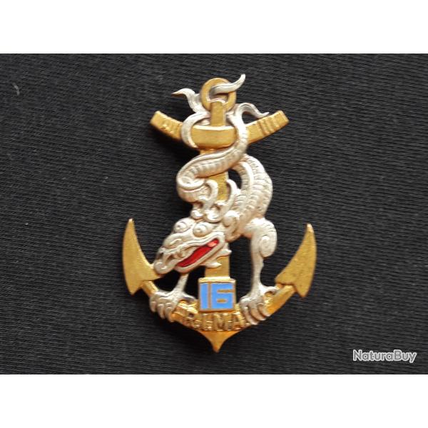 INSIGNE DU 16EME REGIMENT D'INFANTERIE DE MARINE