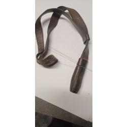 Dragonne cuir d'&eacute;poque WWI pour sabre cavalerie l&eacute;g&egrave;re Mle 1882 Troupe
