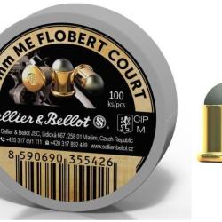 CARTOUCHES SB 6MM FLOBERT ME SHORT X100