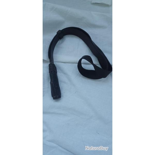 dragonne cuir pour sabre officier cavalerie Mod�le 1896 D 'origine WWI