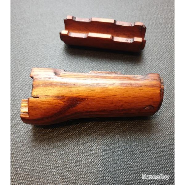 Garde mains supp�rieur et inf�rieur en bois pour AK74SU Cyma