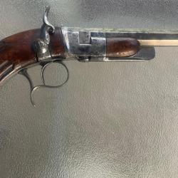 pistolet de salon calibre 5.5mm au fulminate exemplaire RARE XIX&eacute;me si&eacute;cle