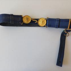 Beau ceinturon de Grande Tenue d'Officier Mod&egrave;le 1931 (2)