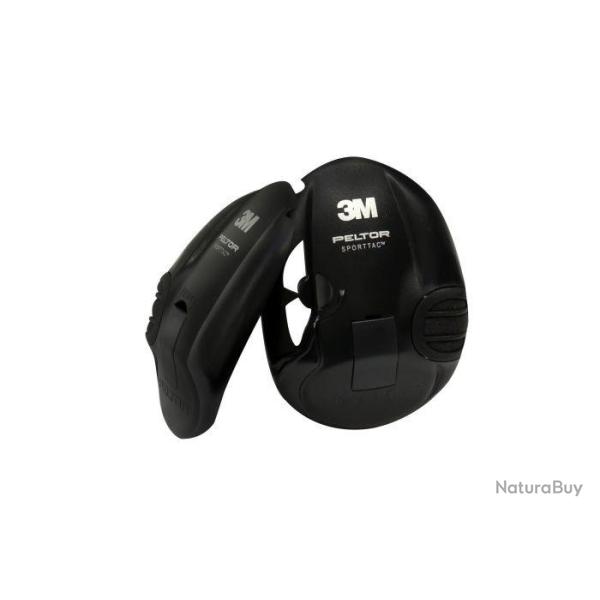 Paire de coquilles noires pour sporttac