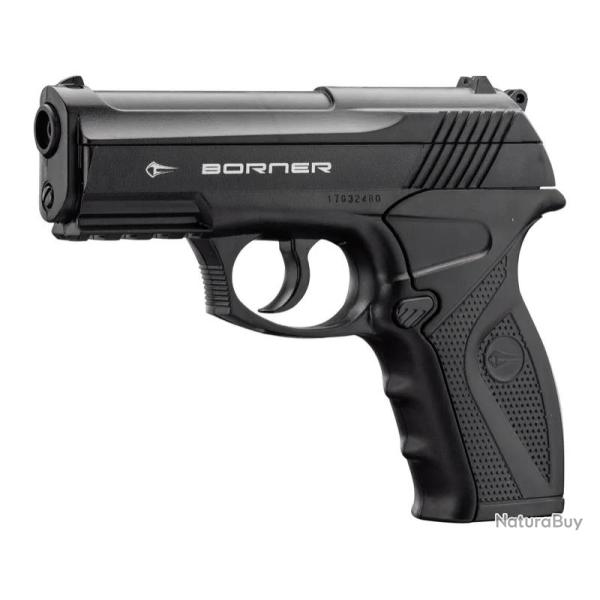 Pistolet CO2 culasse fix� BORNER C11 Cal. 4.5mm BB's