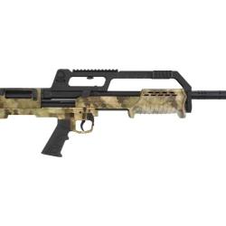 Fusil &agrave; pompe Hatsan Escort Bull Tac Camo - Canon ray&eacute; - Cal. 12/76