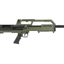 Fusil &agrave; pompe Hatsan Escort Bull Tac OD - Canon ray&eacute; - Cal. 12/76