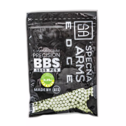 Billes Bio 0.25G Tracantes Vertes Edge En Sachet De 1000 Pcs