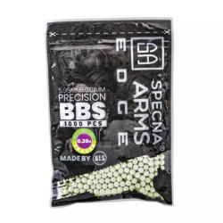 Billes Bio 0.20G Tracantes Vertes Edge En Sachet De 1000 Pcs