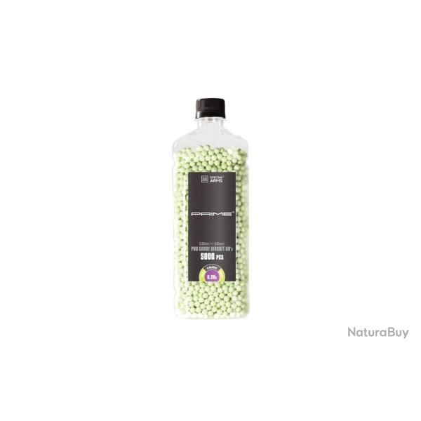 Billes Bio 0.20G Prime Tracantes Vertes En Bouteille De 5000