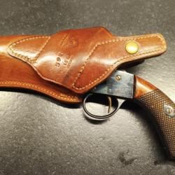 Rare revolver r&eacute;glementaire su&eacute;dois Husqvarna Mod&egrave;le 1871/74 - Calibre 11 mm + &Eacute;tui militaire