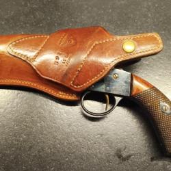 Rare revolver r&eacute;glementaire su&eacute;dois Husqvarna Mod&egrave;le 1871/74 - Calibre 11 mm + &Eacute;tui militaire