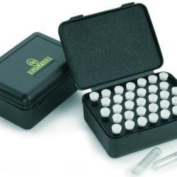 BOITE DE RANGEMENT DOSETTES A POUDRE 40 DOSETTES 3.2 G / 50 GR