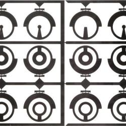 KIT 18 INSERTS INTERCHANGEABLES