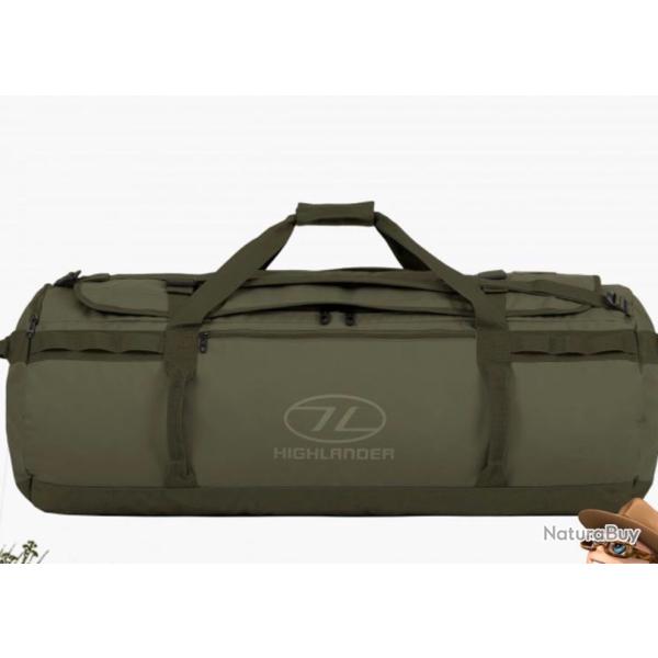 Sac Duffle Bag Etanche Storm KitBag 120L Vert Highlander