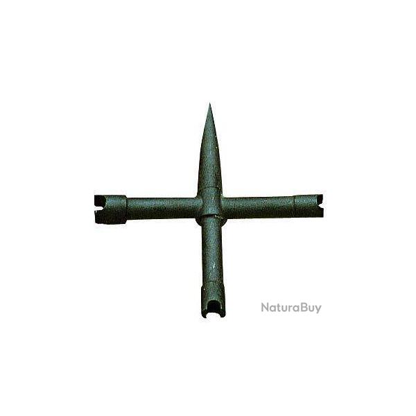 CLEF DEMONTE CHEMINEE PEDERSOLI CRUCIFORME UNIVERSELLE