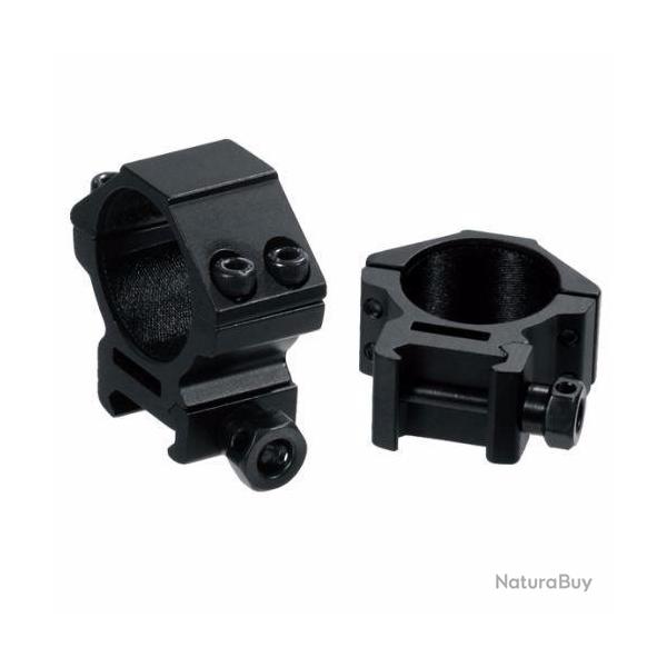 paire de Collier Bas rail picatinny weaver � 30mm - Rail 21 mm - UTG