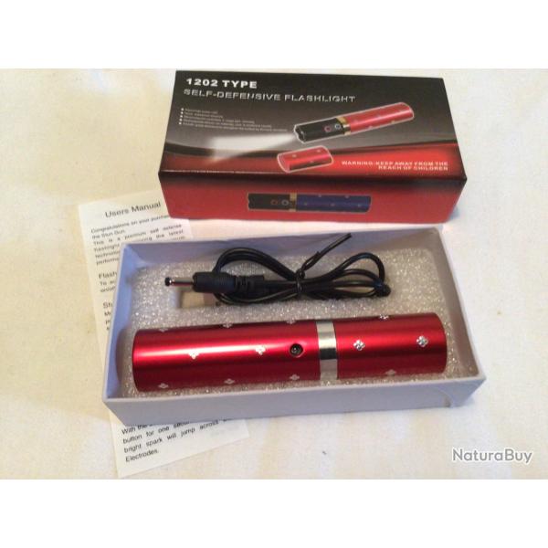 1 SHOCKER FONCTION TASER + LAMPE 3800 000 volts