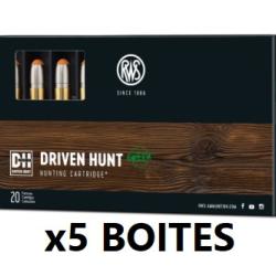 Vente Group&eacute;e! 100 Balles RWS Driven Hunt Green calibre 308win