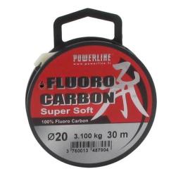 Fluorocarbone Powerline Fluoro Carbon Soft 30m 12/100