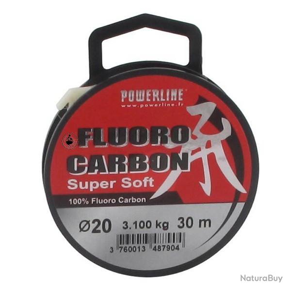 Fluorocarbone Powerline Fluoro Carbon Soft 30m 18/100