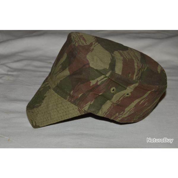 CASQUETTE CAMOUFLEE PARACHUTISTE-COMMANDO-TROUPE COLONIALE-COMMANDO DE L'AIR