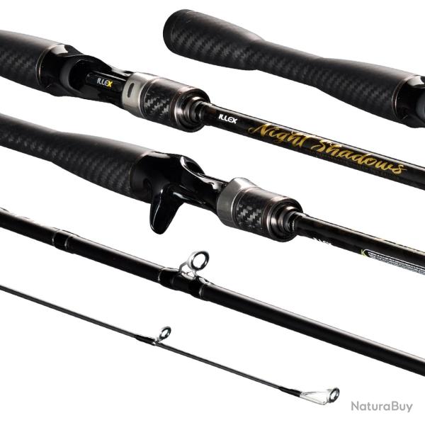 Canne Casting Illex Night Shadows B 210 ML-M Power Finesse 2m10 125g 1+1 5 - 18g 179cm