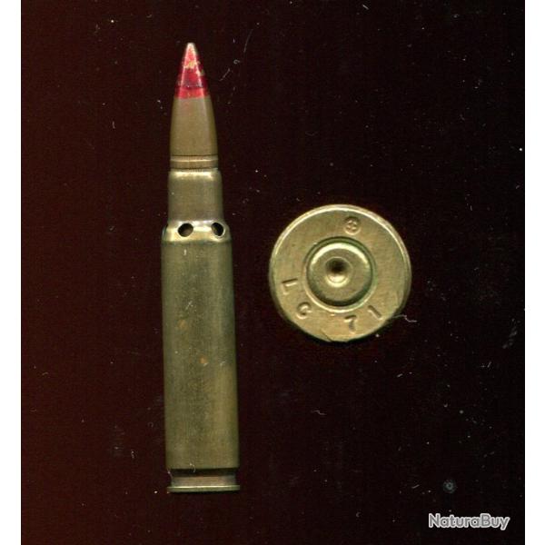 7.62 x 51 NATO - int�ressant tir r�duit au canon sans recul - 6 trous dans l'�paulement - neutralis�