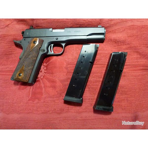 Pistolet TANFOGLIO calibre45ACP
