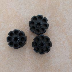 Barillets 8 coups en r&eacute;sine pour armes co2