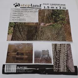Filet de camouflage Stepland  kaki marron 1.5mx3m