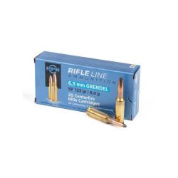 Lot de 200 munitions PPU 6.5 Grendel - 120-Grs. HP BT